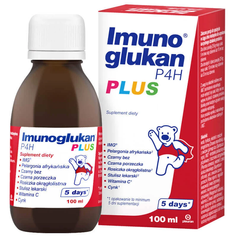 Imunoglukan P4H Plus, 6x100 ml