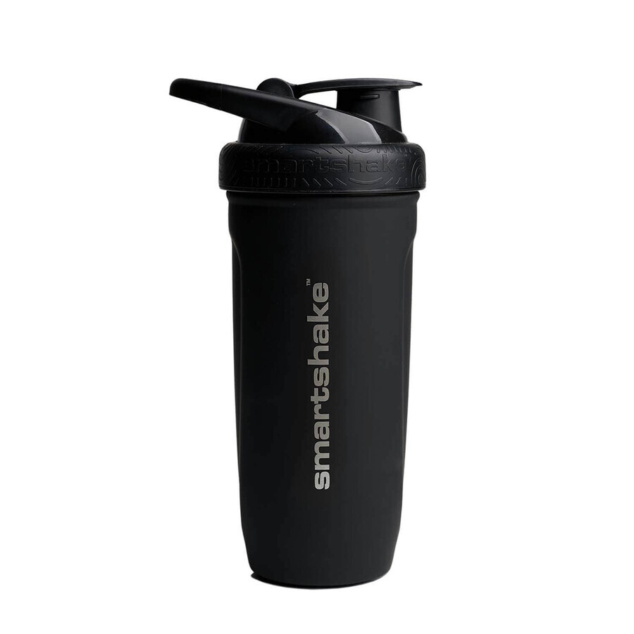 Smartshake Reforce Shaker Din Inox Negru, 900 Ml