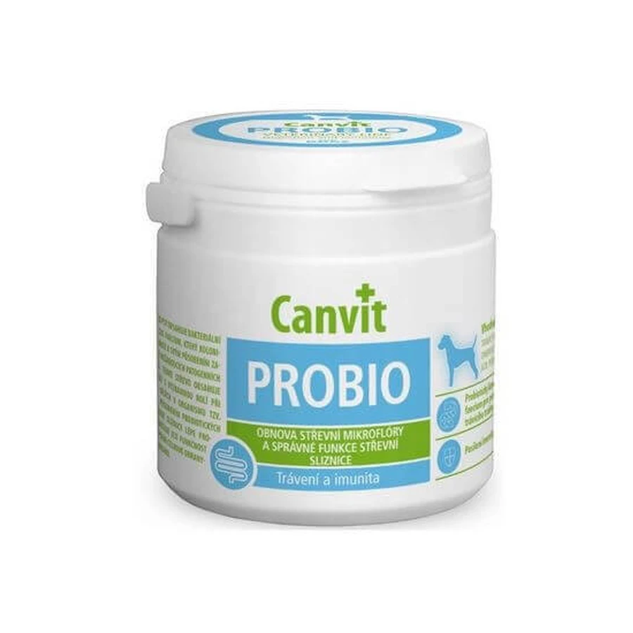 CANVIT Probio, XS-S, Digestive Health & Probiotic Supplement, Immunity for Dogs, Bottle, 100g