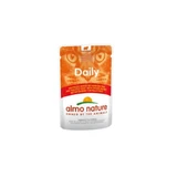 ALMO NATURE Daily Cat, Chicken and Beef, wet cat food pouches (in sauce), 70g