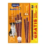Vitakraft Bastoncini di manzo per cani, con tacchino, 48 g, offerta 3+1