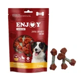 ENJOY Carnivore Fit Fetch Delights, XS–XL, Chicken, Dog Treat Pouch, 100g