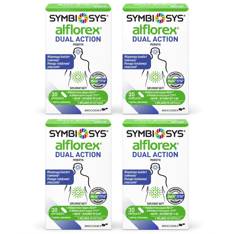Symbiosys Alflorex Dual Action, 4x30 Kapseln