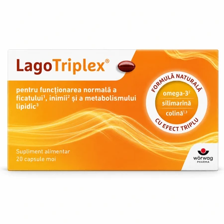 LagoTriplex, 20 Weichkapseln, Worwag Pharma