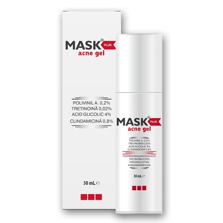 Mask Plus Acne Gel, 2x30 ml, Solartium