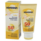 Crema pentru protectie solara SPF 50+, 75 ml, Sanosan