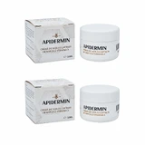 Apidermin Gesichtscreme mit Matcha-Milch und Vitamin A, 2x50 ml, Veceslav Bee Complex