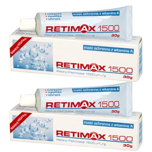 Retimax 1500 Protective Ointment with Vitamin A, 2x30 g, Farmina