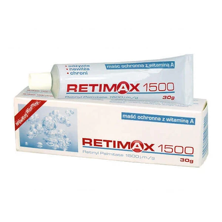Retimax 1500 unguent protector cu vitamina A, 4x30 g, Farmina