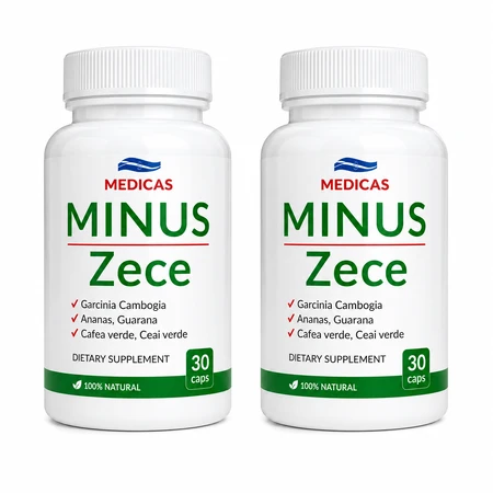 Minus Zece, 2x30 Kapseln, Medicas