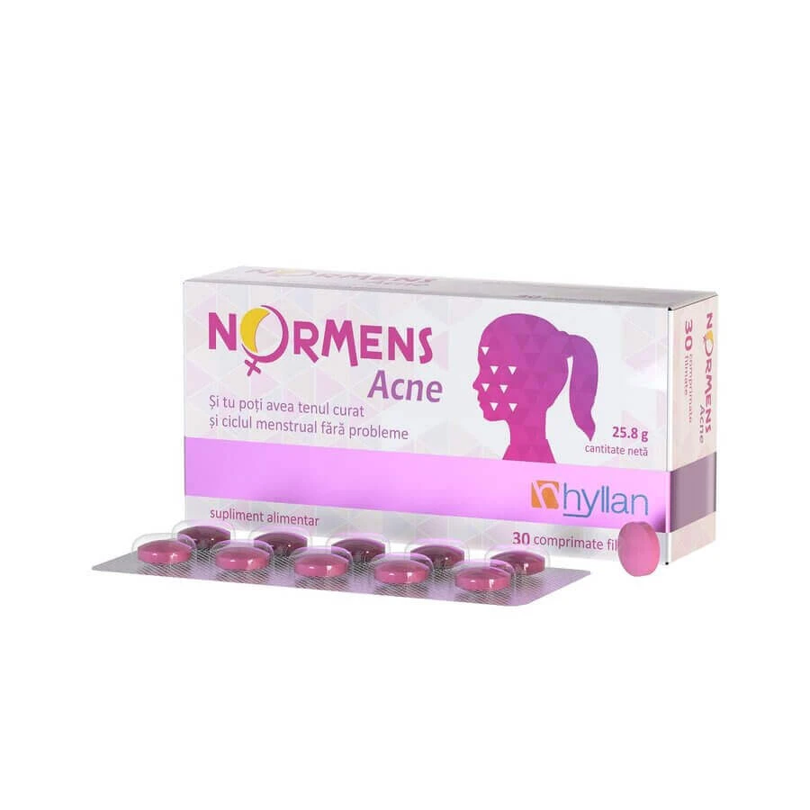 Normens Acne, 2x30 comprimés, Hyllan