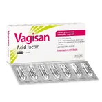 Vagisan Lactic Acid Vaginal Suppositories, 2x7 pieces, Vagisan