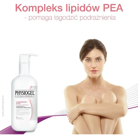 Physiogel 4x400 ml Soothing and Relieving Lotion, piele uscată, iritată și hipersensibilă