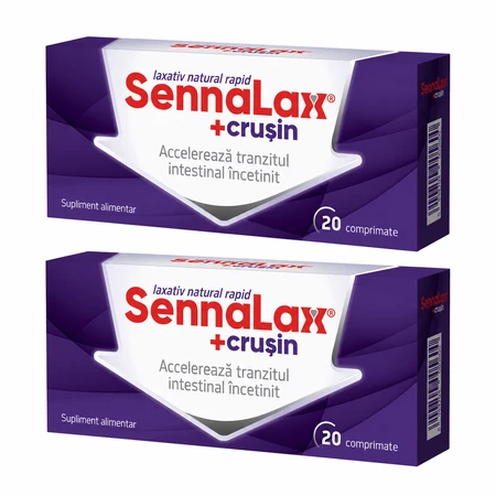 Sennalax plus Crusin, 2x20 tabletten, Biofarm