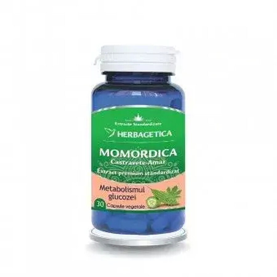 Momordica bitter cucumber extract, 30cps - Herbagetica