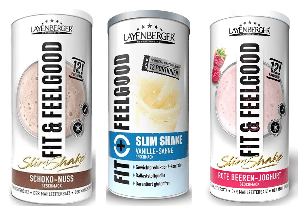 Shake Fit+Feelgood Slim, verschiedene Geschmacksrichtungen, 396 g
