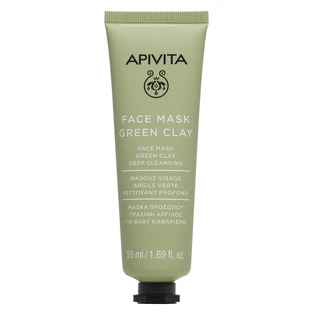 Tiefenpflegende Maske mit grüner Tonerde, 50 ml, Apivita