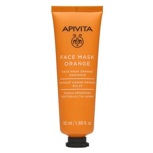 Masca pentru luminozitate cu extract din portocale, 50 ml, Apivita