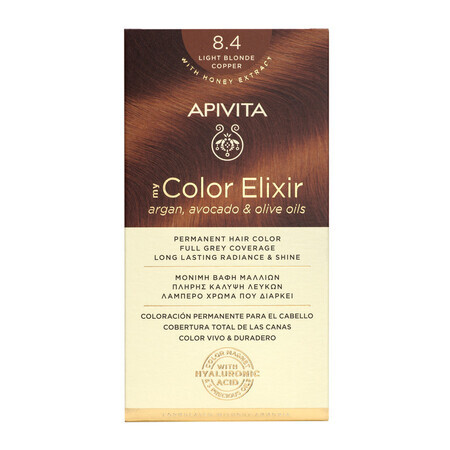 My Color Elixir Haarfärbemittel, Farbton 8.4, Apivita