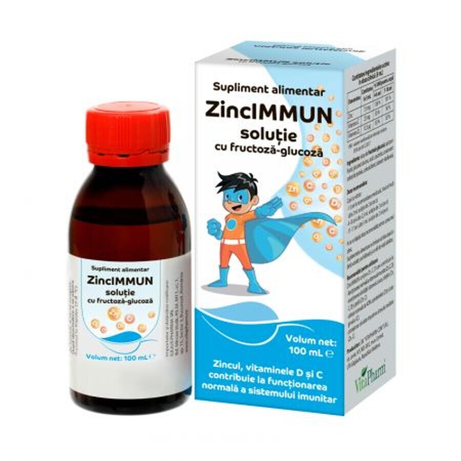 ZinkImmun Fructose-Glucose-Lösung, 100 ml, Vitapharm
