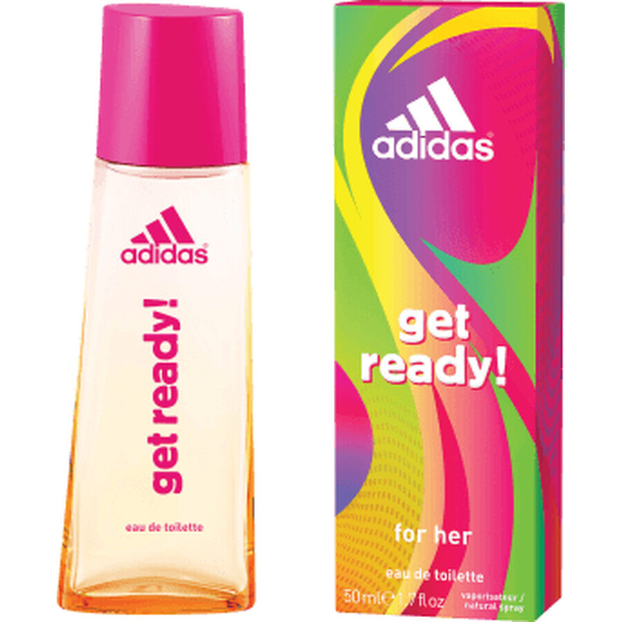 Adidas Toilettenwasser Get ready, 50 ml