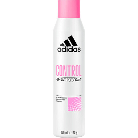 Adidas Deodorant spray control, 250 ml