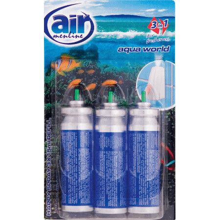 Air Menline Lufterfrischer-Spray Ersatz, 3 Stück