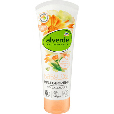 Alverde Naturkosmetik Baby-Pflegecreme mit Ringelblume, 100 ml