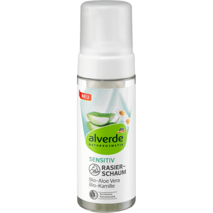 Alverde Naturkosmetik Cremă de ras cu aloe&mușețel, 150 ml