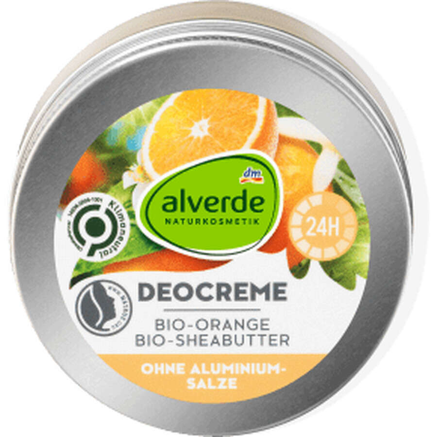 Alverde Naturkosmetik Deodorant cremă portocale, 50 ml