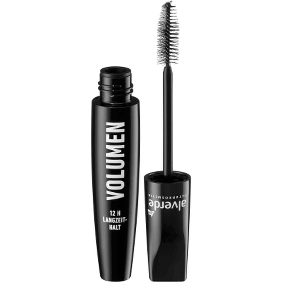 Alverde Naturkosmetik Mascara 12h zwart, 10 ml