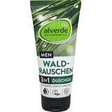 Alverde Naturkosmetik MEN Gel de duș 3 in 1 wald-rauschen, 200 ml