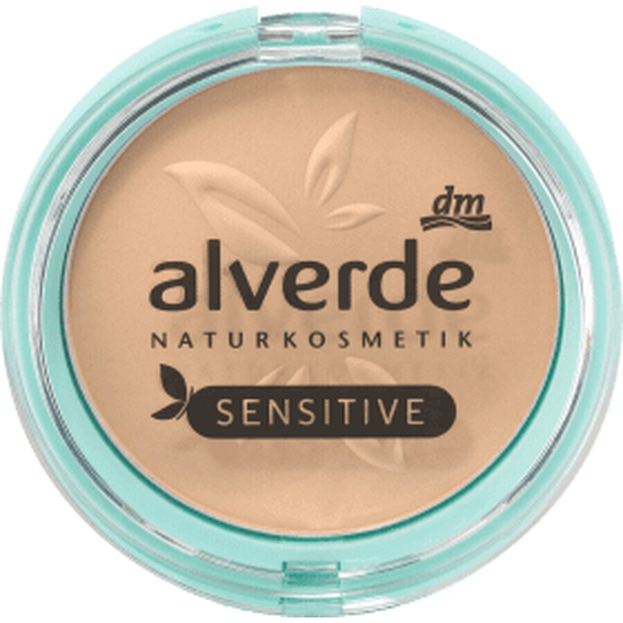 Alverde Naturkosmetik Sensitive pudră matifiantă, 11 g