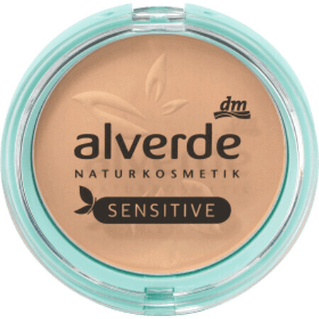 Alverde Naturkosmetik Sensitive pudră matifiantă, 11 g