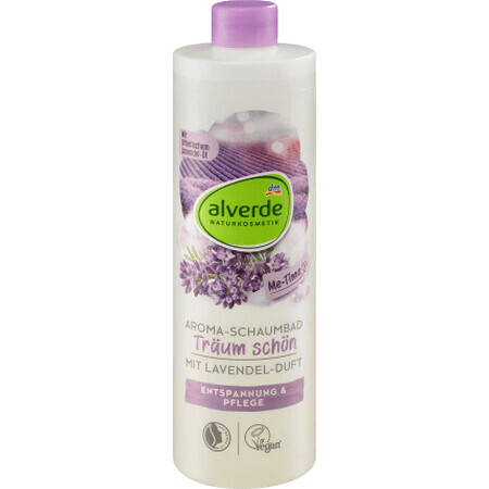 Alverde Naturkosmetik Spumă de baie cu lavandă, 400 ml