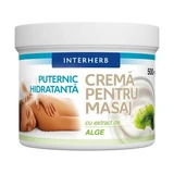 Crème de massage très hydratante à l'extrait d'algues, 500 ml, Interherb