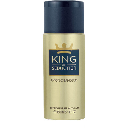 Antonio Banderas Deodorant spray king of seduction, 150 ml