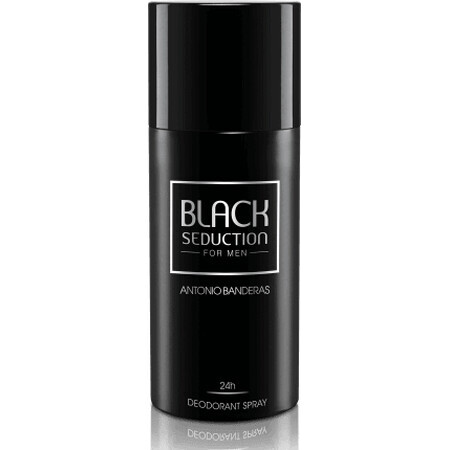 Antonio Banderas Deodorant Spray Verführung in Schwarz, 150 ml