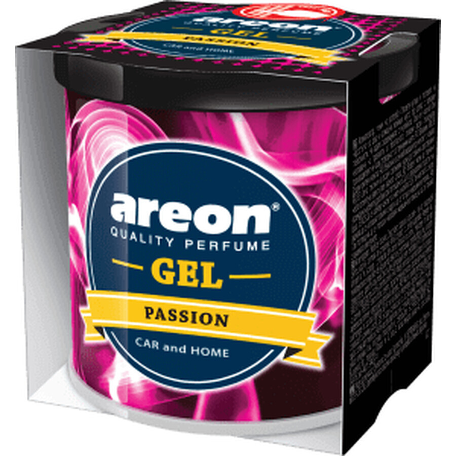 Areon Odorizant gel pentru maşină şi casă passion, 1 buc