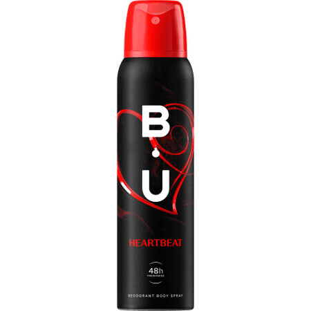 B.U. HEARTBEAT Deodorant Körperspray, 150 ml
