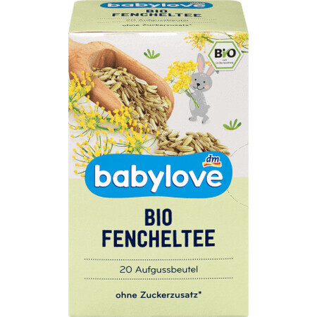 Babylove Ceai fenicul, 40 g