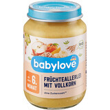 Babylove cereale integrale cu diverse fructe 6+ ECO, 190 g