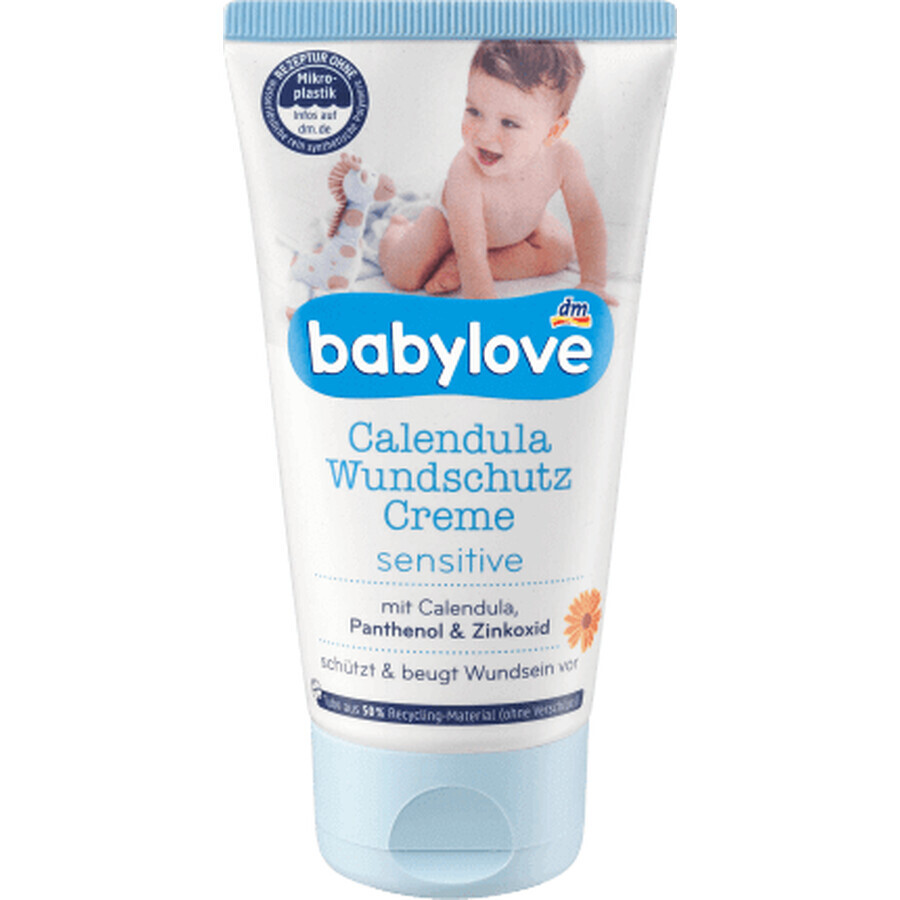 Babylove Sensitiv-Wundschutzcreme mit Ringelblume, 75 ml