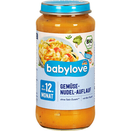 Babylove Meniu legume cu paste ECO, 12+, 250 g