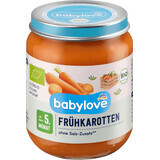 Babylove early carrots 5+ ECO, 125 g