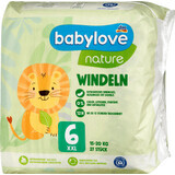 Babylove nature Scutece ECO nr.6, 27 buc