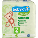 Babylove nature Eco Windel Nummer 2, 28 Stück