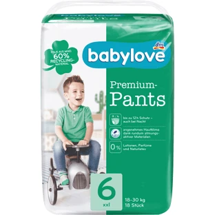 Babylove Diaper Diaper size 6, 18 pcs