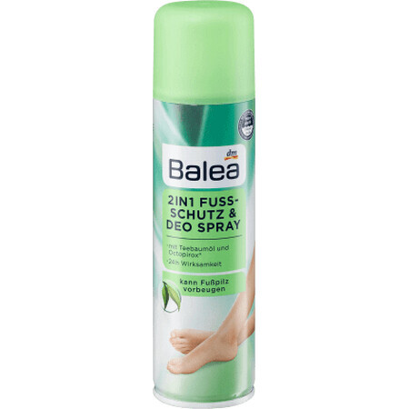 Balea 2în1 spray deodorant & protecție pentru picioare, 200 ml