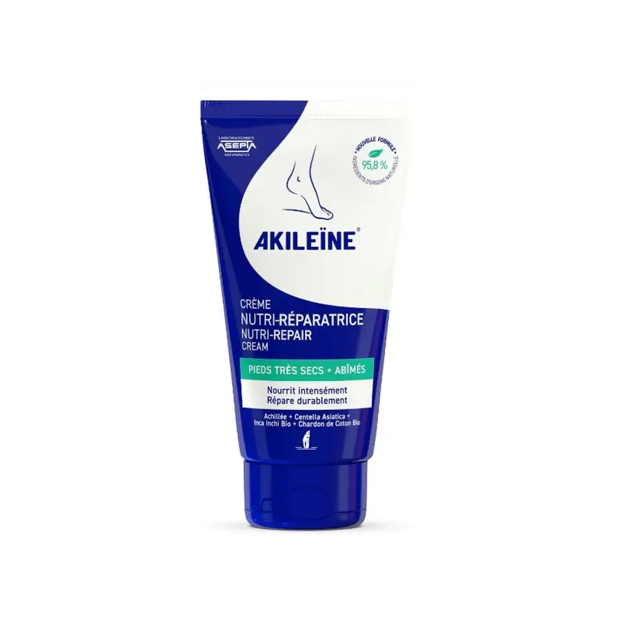 Akileine regenerierende Fußcreme, 50 ml, Asepta